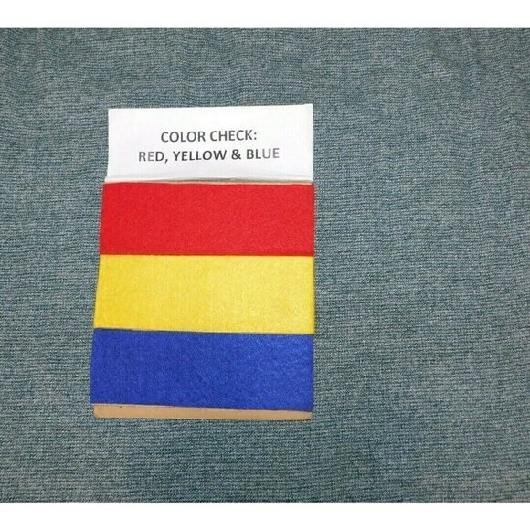 DULUTH TRADING CO green & beige cotton button up shirt relaxed fit, men's size L - Picture 5 of 6